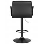 Набор 2 шт Стул барный DOBRIN KRUGER ARM BLACK, черный