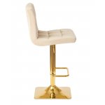 Стул барный DOBRIN GOLDIE, бежевый велюр (MJ9-10)