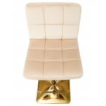 Стул барный DOBRIN GOLDIE, бежевый велюр (MJ9-10)