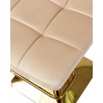 Стул барный DOBRIN GOLDIE, бежевый велюр (MJ9-10)