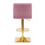 Стул барный DOBRIN GOLDIE, пудрово-сиреневый велюр (MJ9-52)