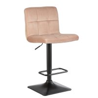 Стул барный DOBRIN DOMINIC, мокко велюр (MJ9-9)