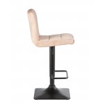 Стул барный DOBRIN DOMINIC, мокко велюр (MJ9-9) Стул барный DOBRIN DOMINIC, мокко велюр (MJ9-9)