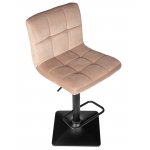 Стул барный DOBRIN DOMINIC, мокко велюр (MJ9-9) Стул барный DOBRIN DOMINIC, мокко велюр (MJ9-9)