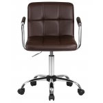 Набор 2 шт Офисное кресло для персонала DOBRIN TERRY, коричневый