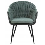 Стул обеденный DOBRIN MATILDA, зеленая ткань (LAR 275-23) Стул обеденный DOBRIN MATILDA, зеленая ткань (LAR 275-23)