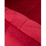 Набор 2 шт Стул обеденный DOBRIN RICHARD, черные матовые ножки, бордовый велюр (V108-85)