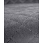 Набор 2 шт Стул обеденный DOBRIN RICHARD, черные матовые ножки, темно-серый велюр (V108-91)