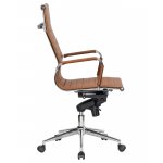 Набор 2 шт Офисное кресло для руководителей DOBRIN CLARK, светло-коричневый №321