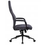 Офисное кресло для руководителей DOBRIN LOKI, антрацит (VRH230-01)