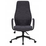 Офисное кресло для руководителей DOBRIN LOKI, антрацит (VRH230-01)
