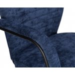 Офисное кресло для руководителей DOBRIN LOKI, синий (VRH230-25)