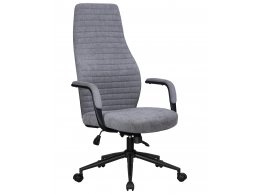Офисное кресло для руководителей DOBRIN LOKI, серый (VRH230-03)