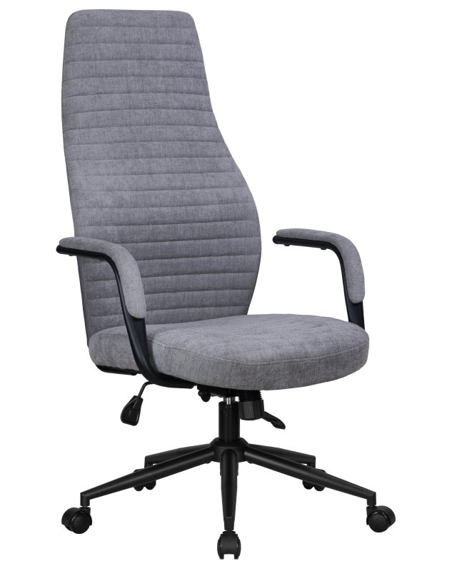 Офисное кресло для руководителей DOBRIN LOKI, серый (VRH230-03)