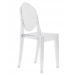 Стул обеденный DOBRIN VICTORIA GHOST, цвет прозрачный