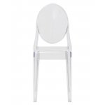 Стул обеденный DOBRIN VICTORIA GHOST, цвет прозрачный