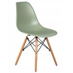 Набор 4 шт Стул обеденный DOBRIN DSW, ножки светлый бук, цвет мятный (NX-G-09)