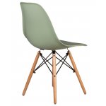 Набор 4 шт Стул обеденный DOBRIN DSW, ножки светлый бук, цвет мятный (NX-G-09)