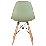 Набор 4 шт Стул обеденный DOBRIN DSW, ножки светлый бук, цвет мятный (NX-G-09)