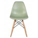 Набор 4 шт Стул обеденный DOBRIN DSW, ножки светлый бук, цвет мятный (NX-G-09)