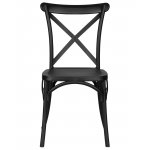 Набор 2 шт Стул обеденный DOBRIN ZILAN, цвет чёрный (B-03)
