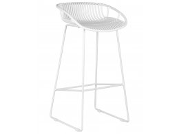 Стул барный DOBRIN FRANK, белый