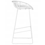 Стул барный DOBRIN FRANK, белый Стул барный DOBRIN FRANK, белый