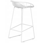 Стул барный DOBRIN FRANK, белый Стул барный DOBRIN FRANK, белый