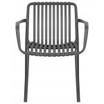 Стул обеденный DOBRIN WALTER ARM, темно-серый (GR-04)