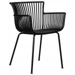 Набор 4 шт Стул обеденный DOBRIN ROSS, черный (B-03) без подушки