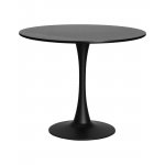 Стол обеденный MIA, черная столешница, черное основание