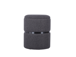 Пуф Гвейн M с ящиком графит рогожка графит Пуф Гвейн M с ящиком графит рогожка графит