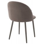 Стул БАРИ Marseille-16 Капучино, велюр / ЛАТТЕ каркас M-City