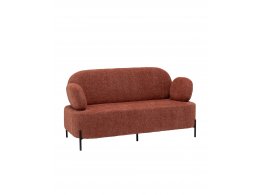 Диван Кэнди ткань букле коралловый