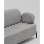 Диван Кэнди ткань букле светло-серый