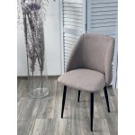 Стул ПЬЕР Marseille-16 Капучино, велюр / Черный каркас M-City