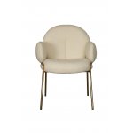 Стул обеденный Клауд TW-1137-А, молочный