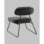 Кресло Kate new ткань экокожа чёрный