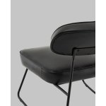 Кресло Kate new ткань экокожа чёрный