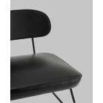 Кресло Kate new ткань экокожа чёрный