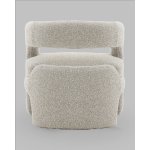 Кресло лаунж Bones серебристый