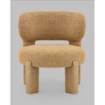 Кресло лаунж Fani горчичный