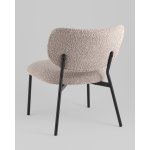 Кресло лаунж Jamie серый