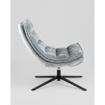 Кресло лаунж Lazy серый