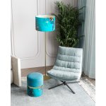 Кресло лаунж Lazy серый