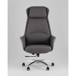 Кресло руководителя TopChairs Viking NEW серое