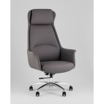 Кресло руководителя TopChairs Viking NEW серое