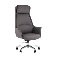 Кресло руководителя TopChairs Viking NEW серое