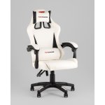 Кресло спортивное TopChairs Phantom бело-черный