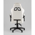 Кресло спортивное TopChairs Phantom бело-черный